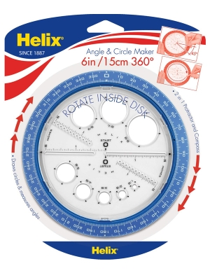 Helix Angle & Circle Maker - Blue